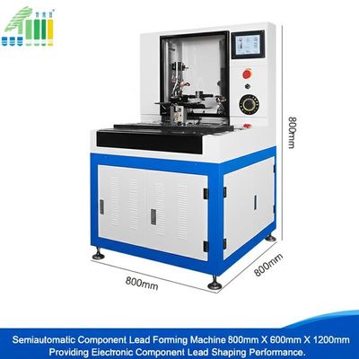 半自動コンポーネントリード形成機械 800mm X 600mm X 1200mm 電子コンポーネントリード形成性能を提供する